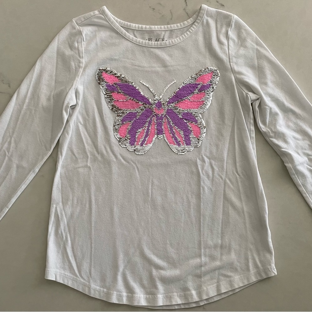 LS flip sequence shirt
